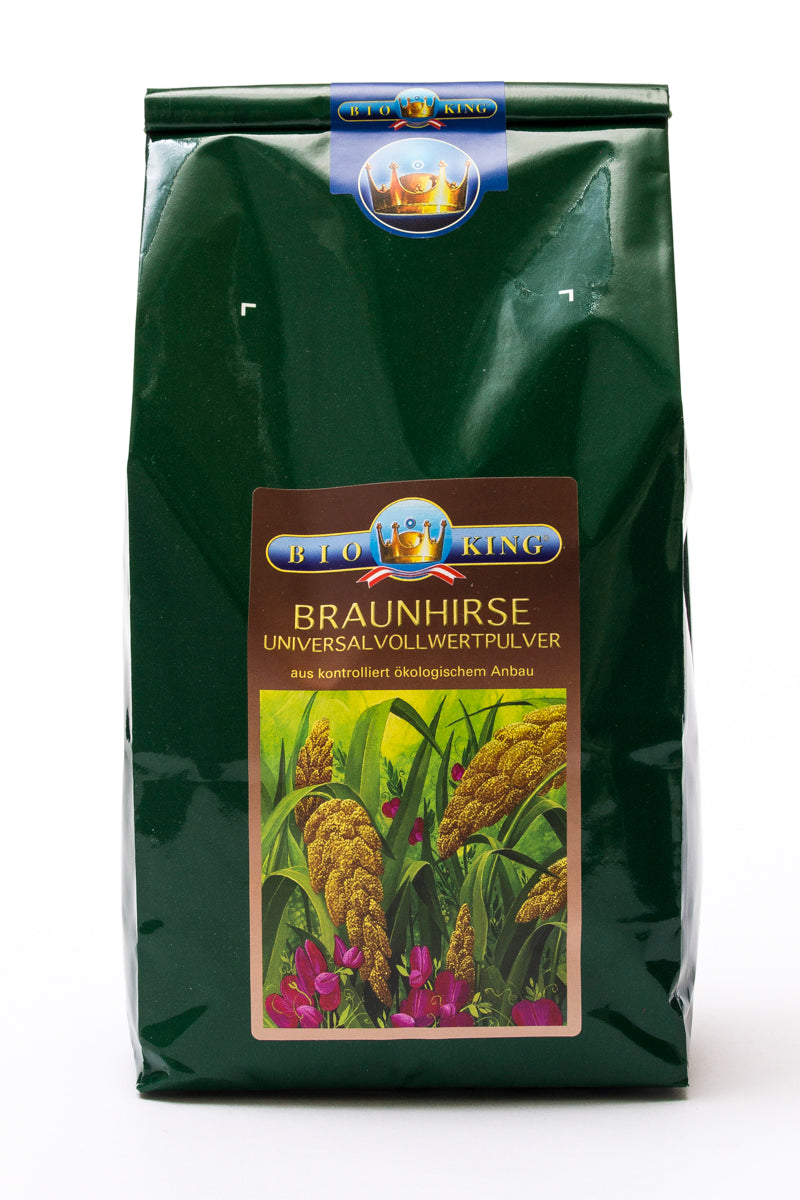 Bio Braunhirse, Vollwertpulver