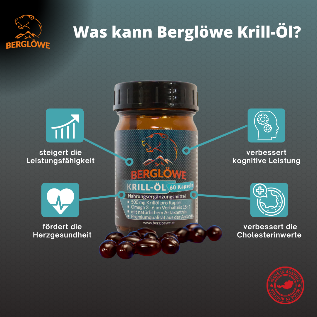 Omega 3 aus KRILL-ÖL