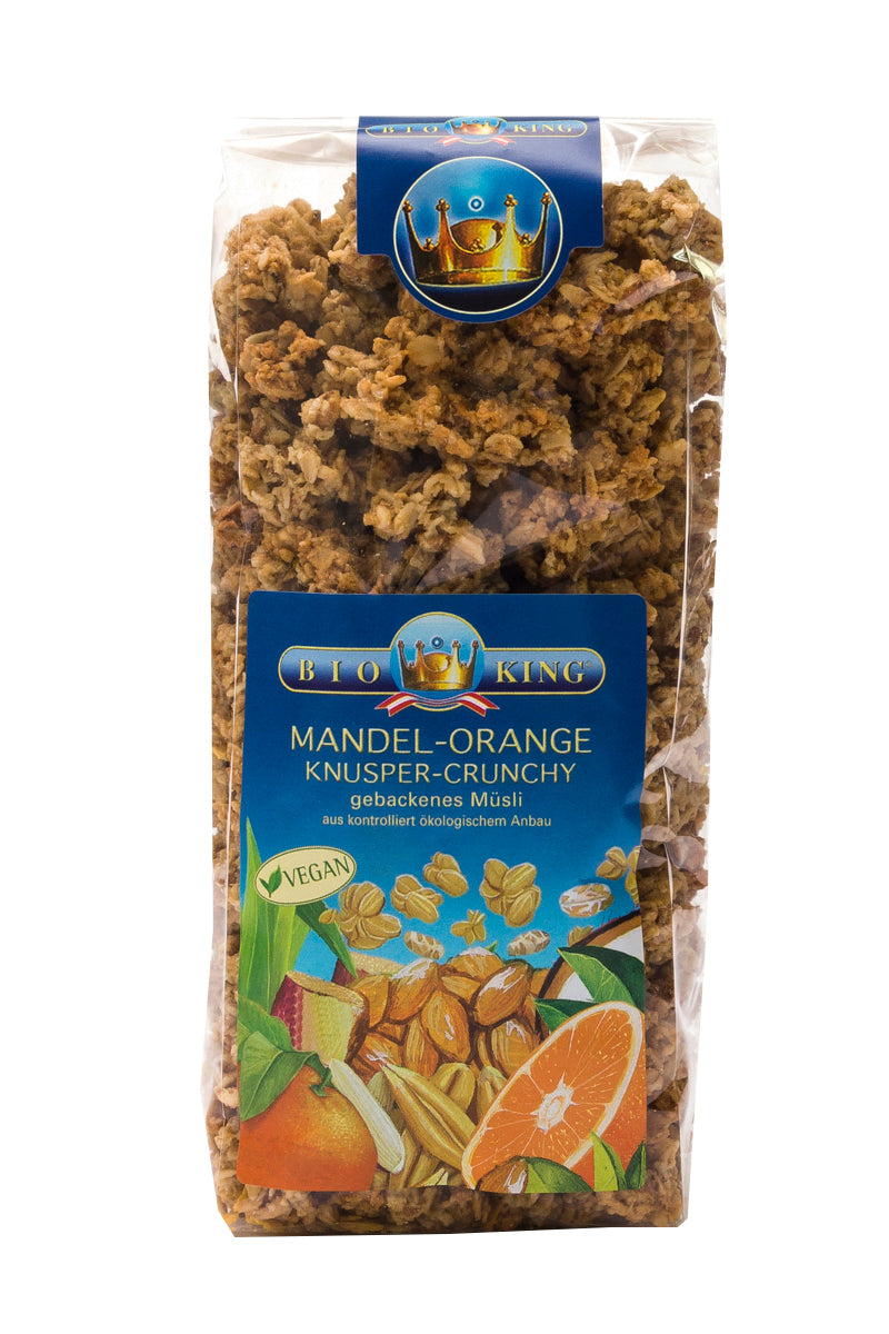 Bio Crunchy Mandel-Orange
