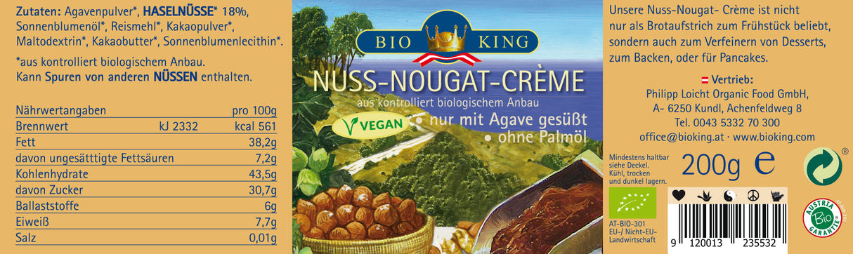 Bio Nuss-Nougat-Creme