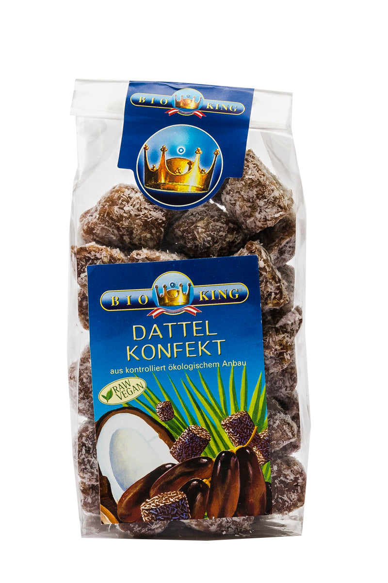 Bio Dattelkonfekt mit Kokos