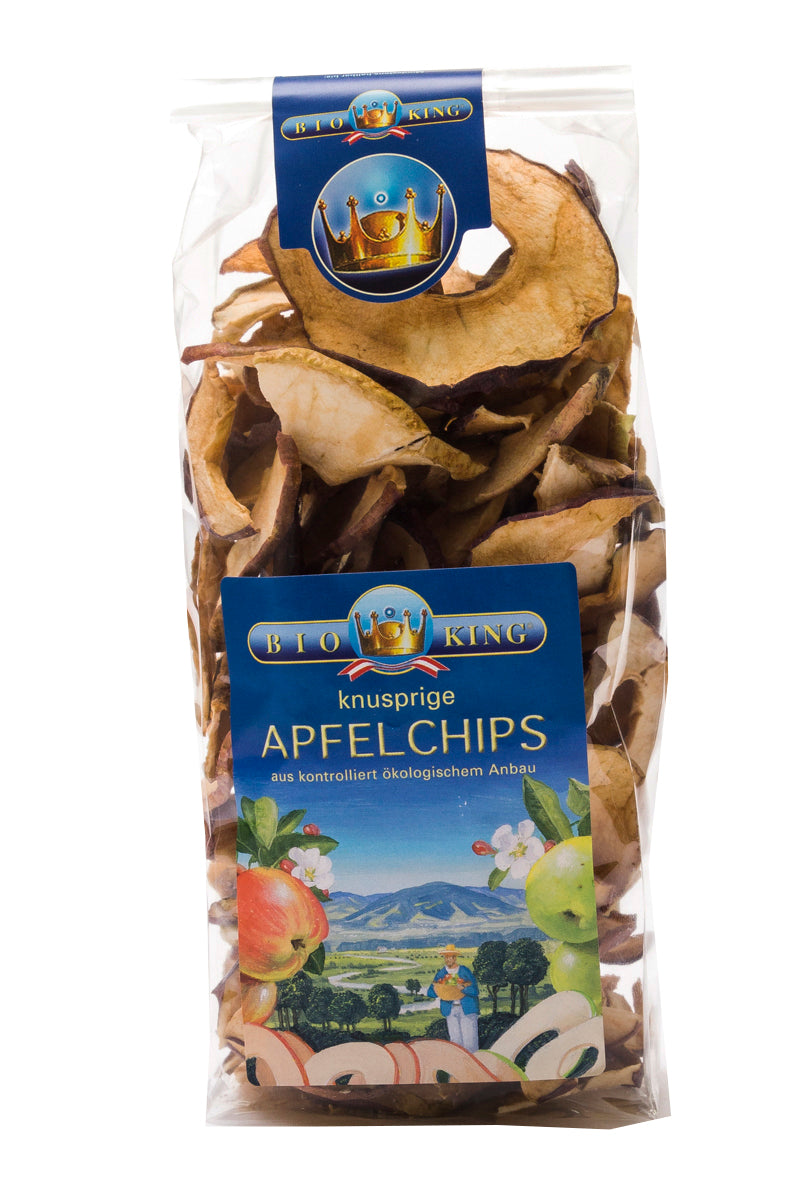 Bio Apfelchips, getrocknet