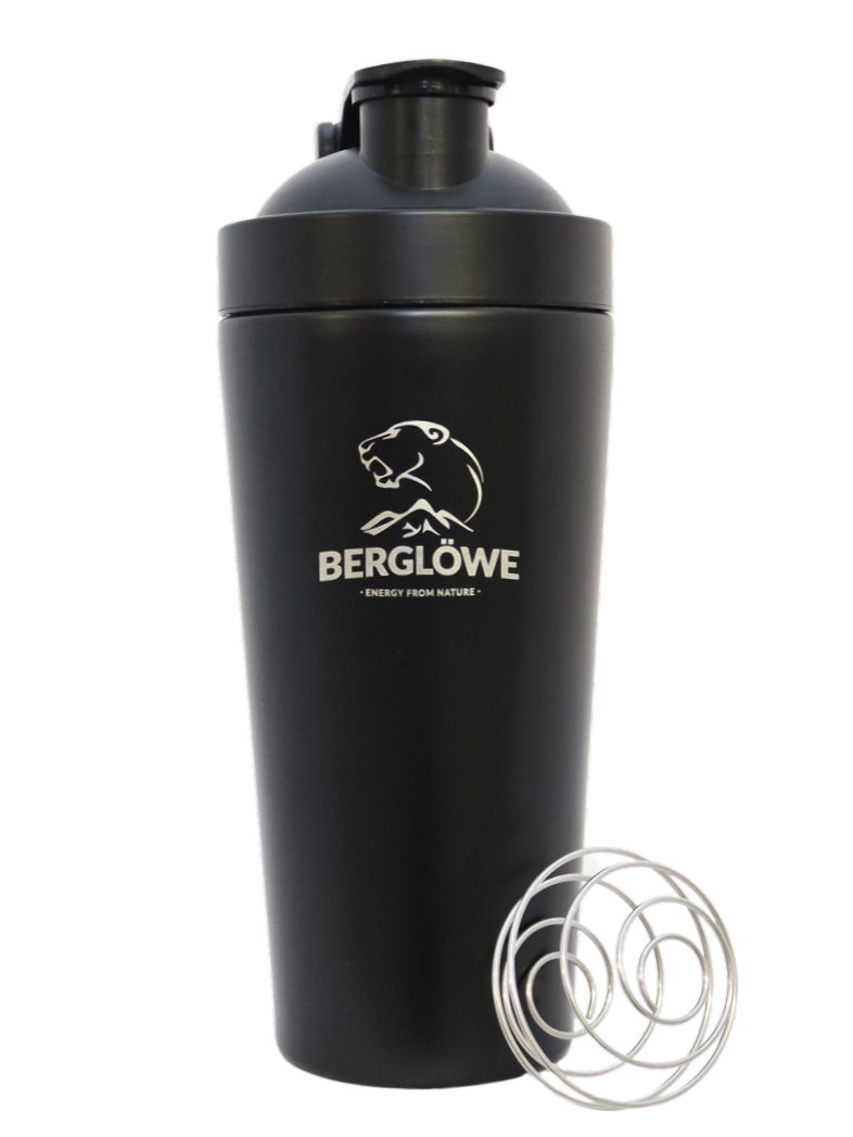 Berglöwe 213g ESSENTIAL AMINOS + Glutamin - VORTEILSPAKET, 2 PLUS 1 Shaker GRATIS