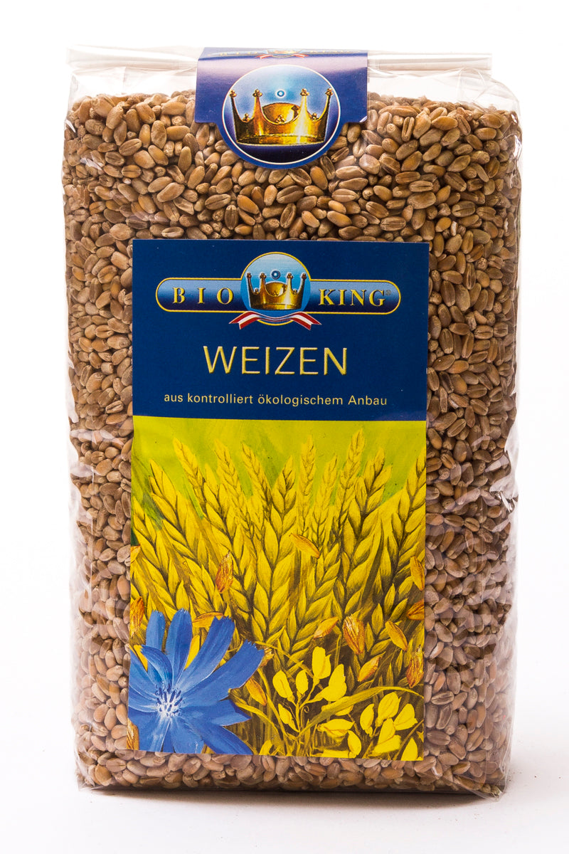 Bio Weizen, ganz