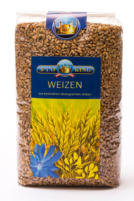 Bio Weizen, ganz