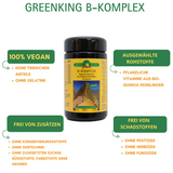 Natürlicher Vitamin B-Komplex, 60 Kapseln