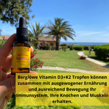 Vitamin D3+K2 Tropfen, vegan