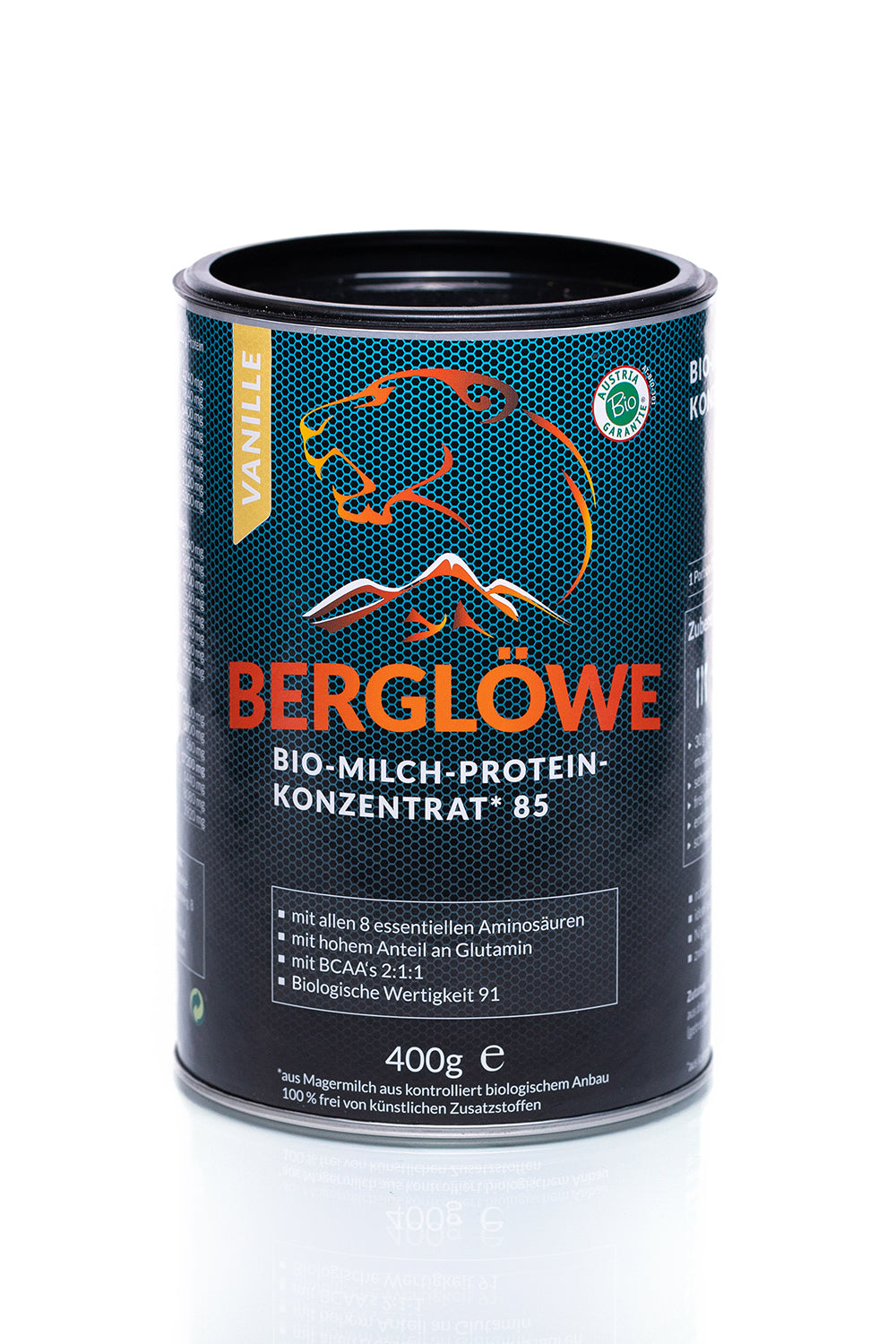 Bio Milch Protein Konzentrat 85, Vanille