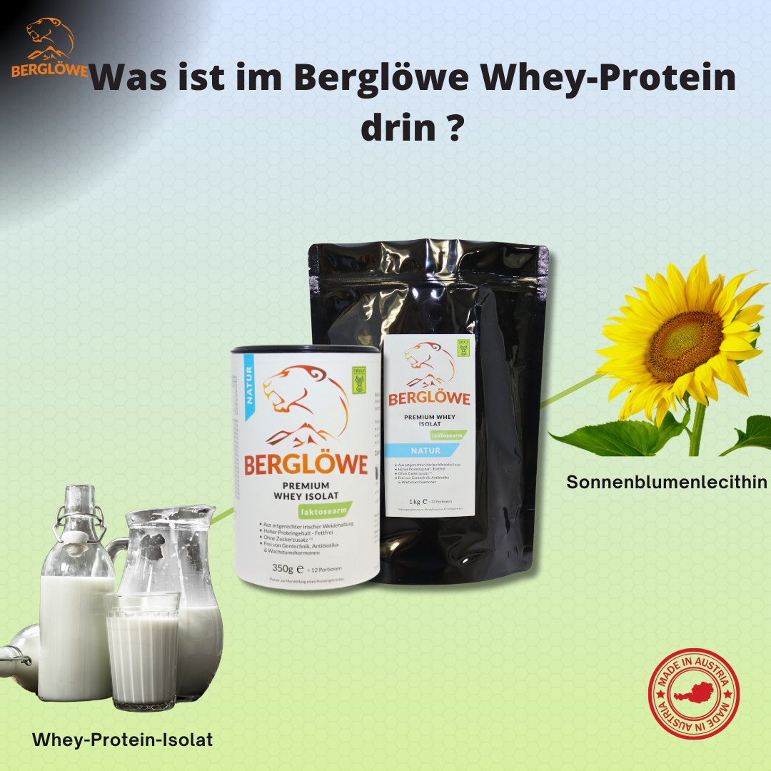 Premium Whey-Protein-Isolat, natur
