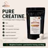 Pure Creatine von Berglöwe, Pulver zur Nahrungsergänzung