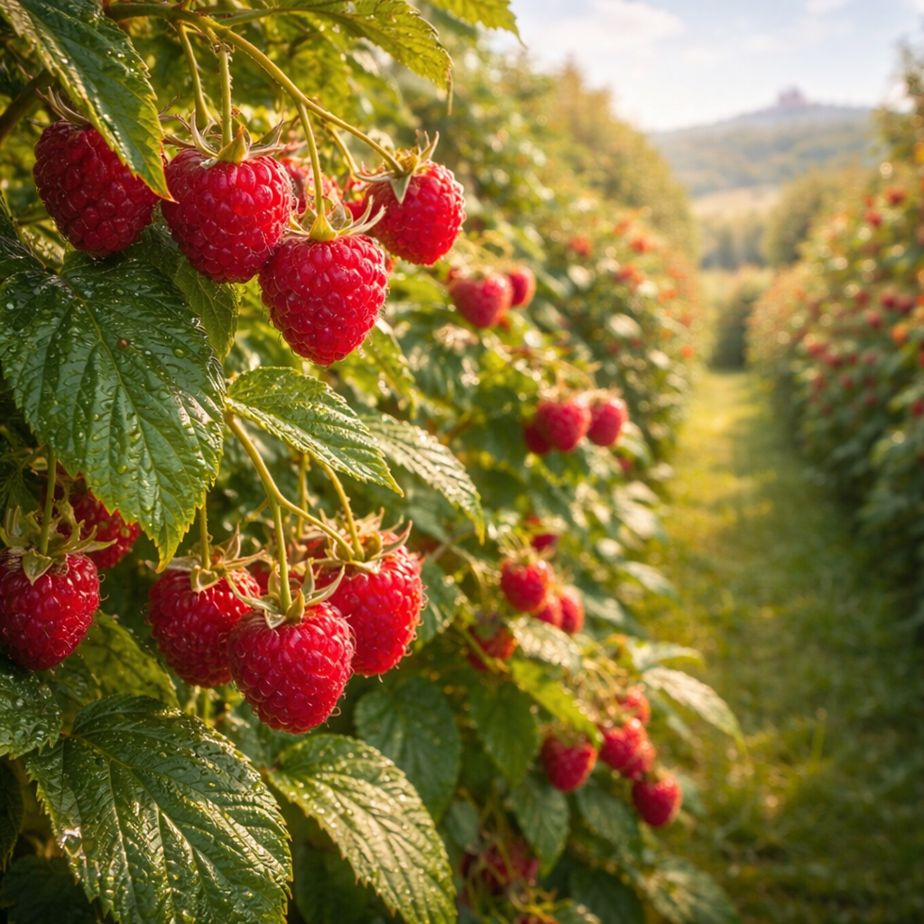 Bio Himbeeren, gefriergetrocknet