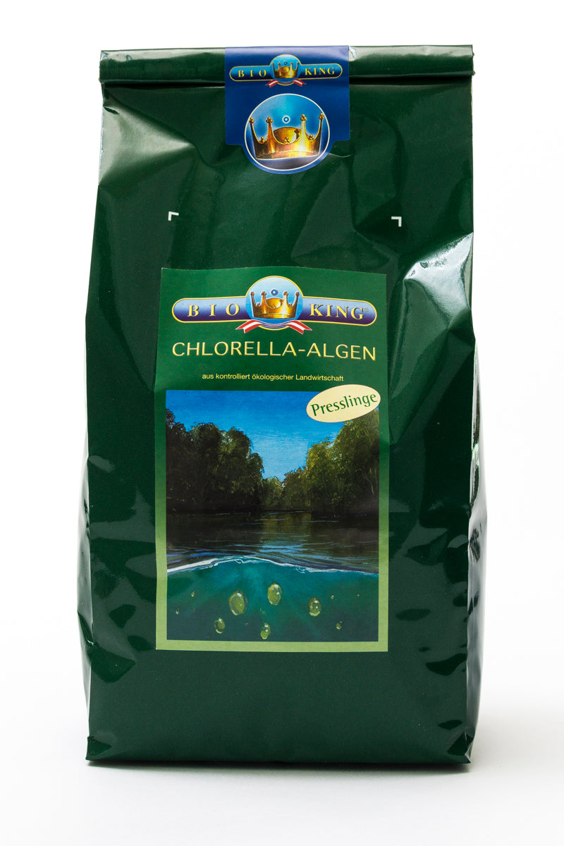 Bio Chlorella-Algen, Presslinge