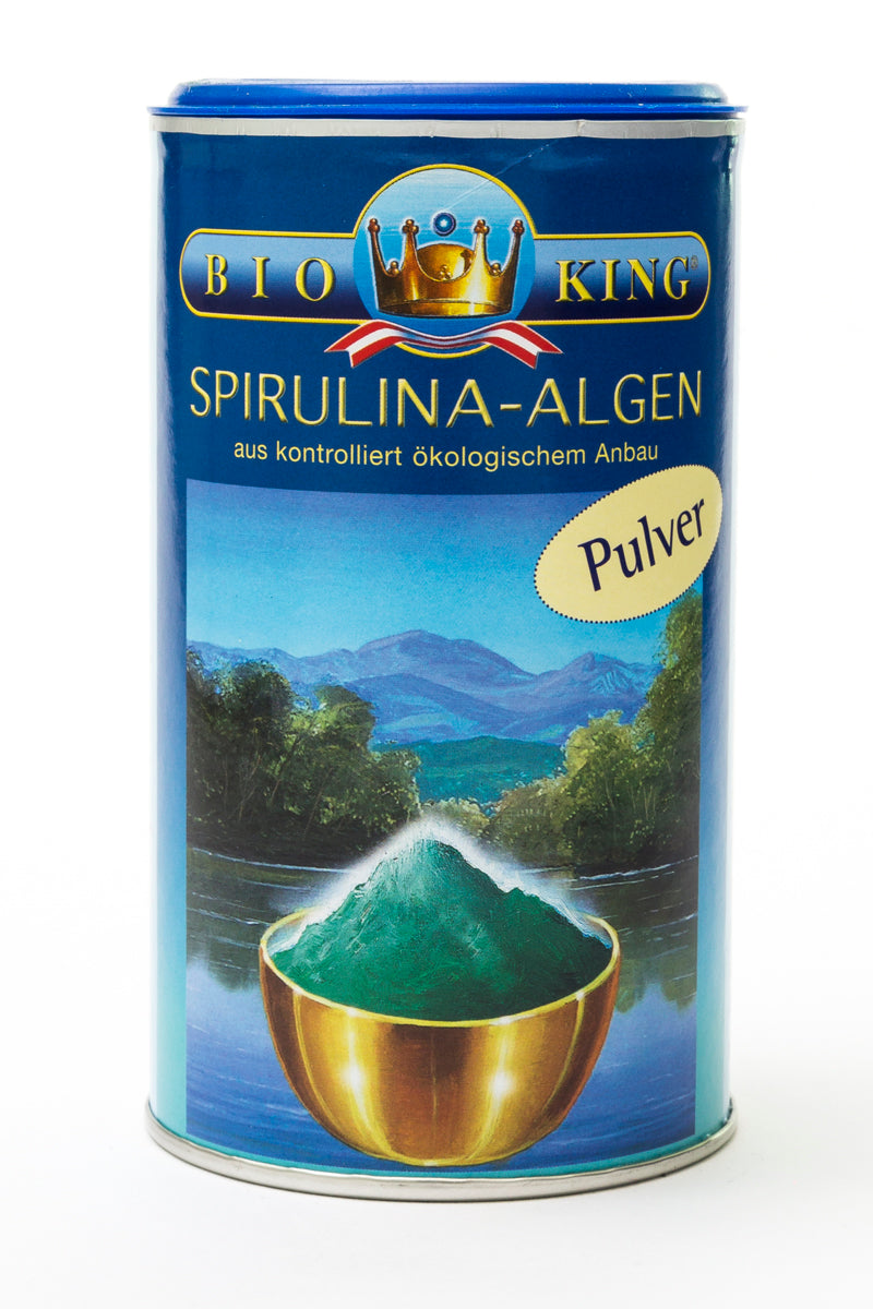Bio Spirulina-Algen, Pulver