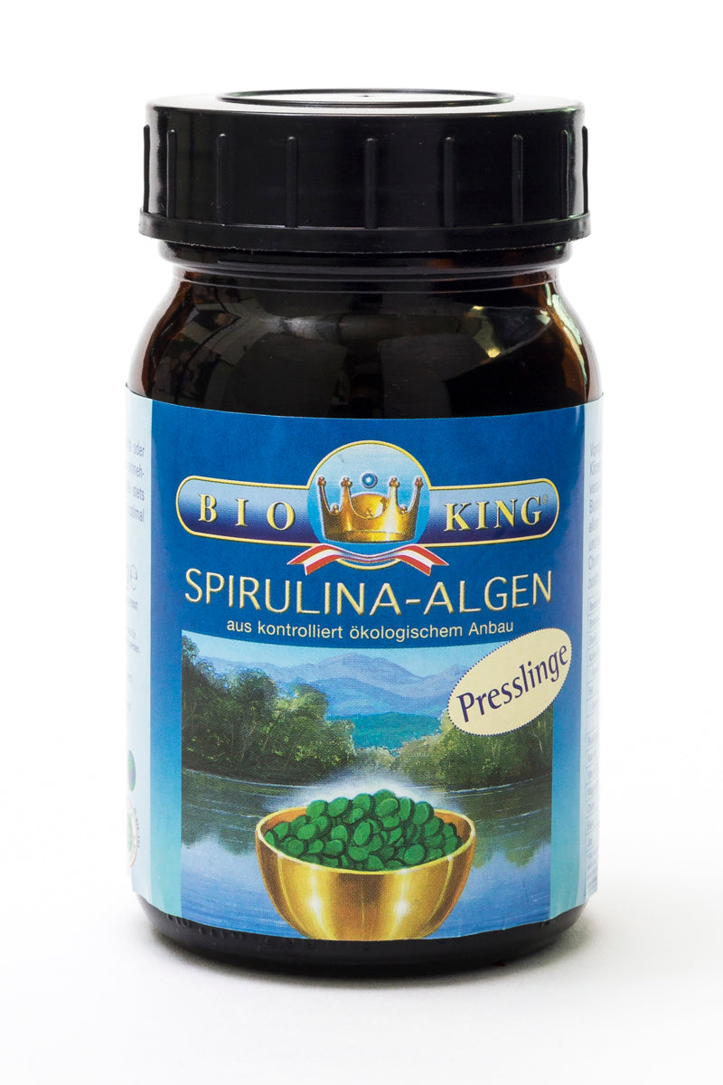 Bio Spirulina-Algen, Presslinge