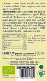 Bio Leinsaat gekeimt & gemahlen
