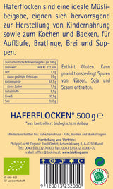 Bio Haferflocken