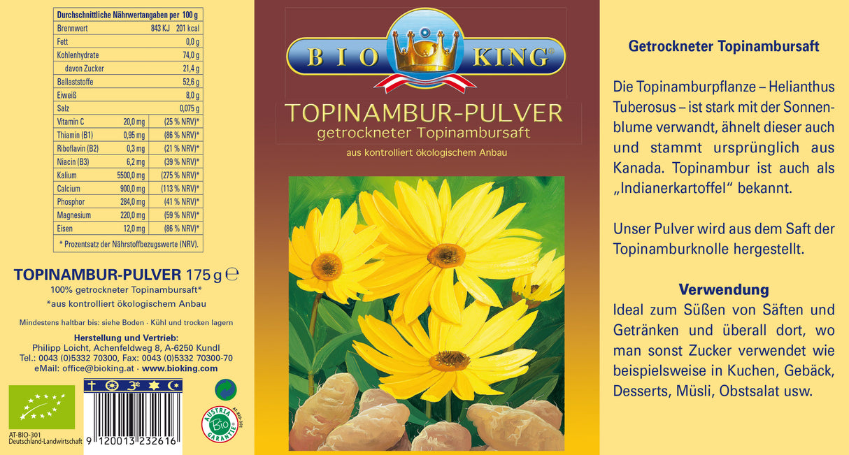 Bio Topinambur