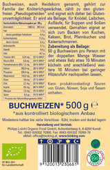 Bio Buchweizen, ganz
