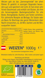 Bio Weizen, ganz