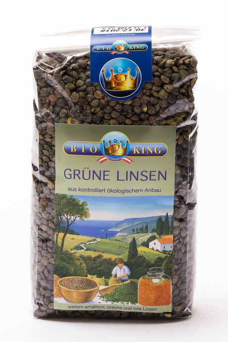 Bio Linsen, grün