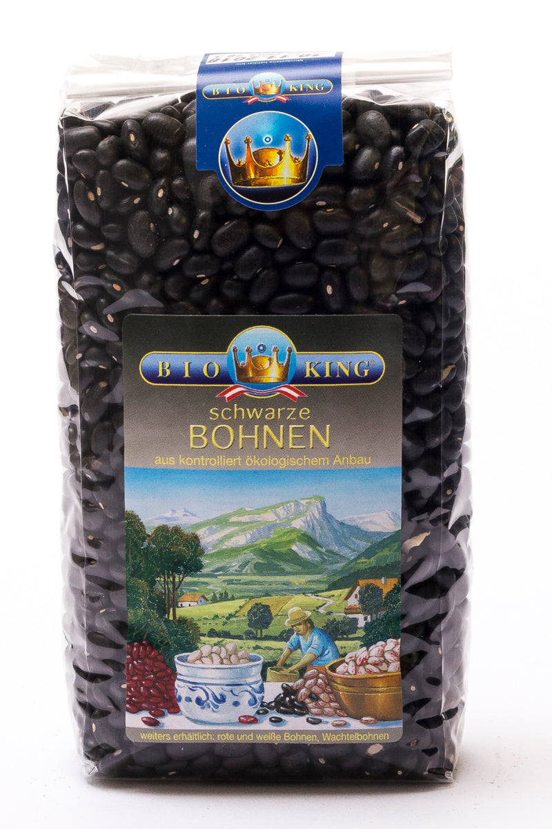 Bio Bohnen, schwarz