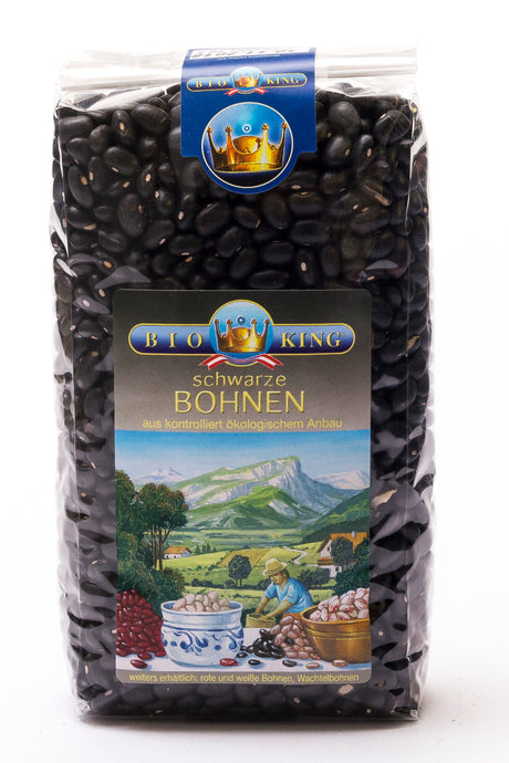 Bio Bohnen, schwarz