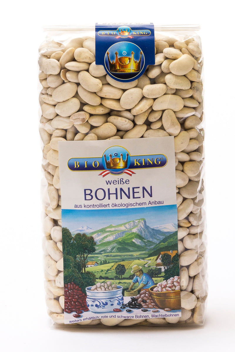 Bio Bohnen, weiß