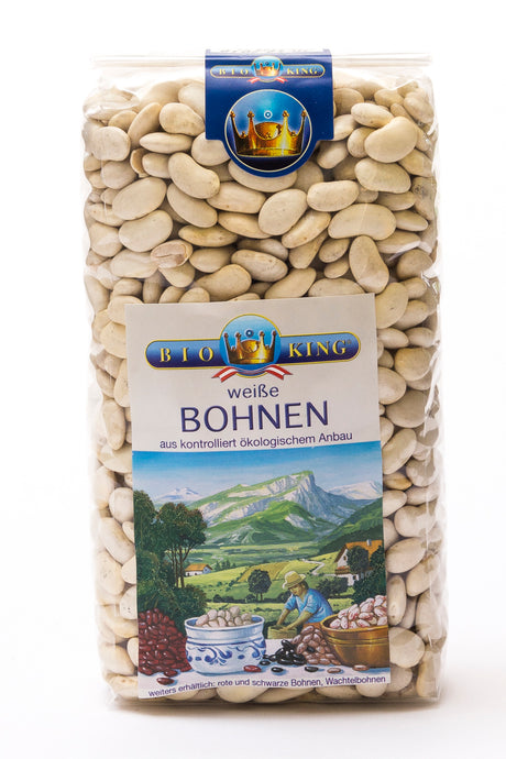 Bio Bohnen, weiß