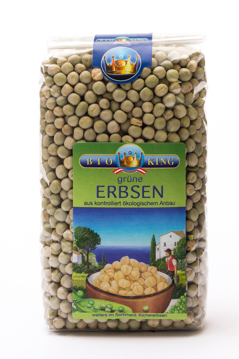 Bio Erbsen, ungeschält