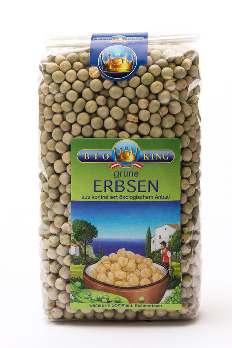 Bio Erbsen, ungeschält