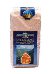 Kristallsalz aus den Ausläufern des Himalaya, fein gemahlen