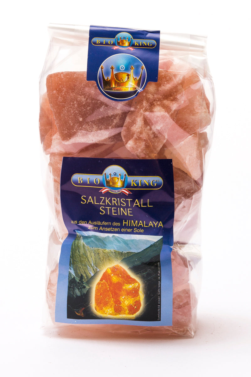 Kristallsalz aus den Ausläufern des Himalaya, Steine