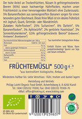 Bio Früchtemüsli mit Beeren