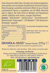 Bio Crunchy Granola- Nuss