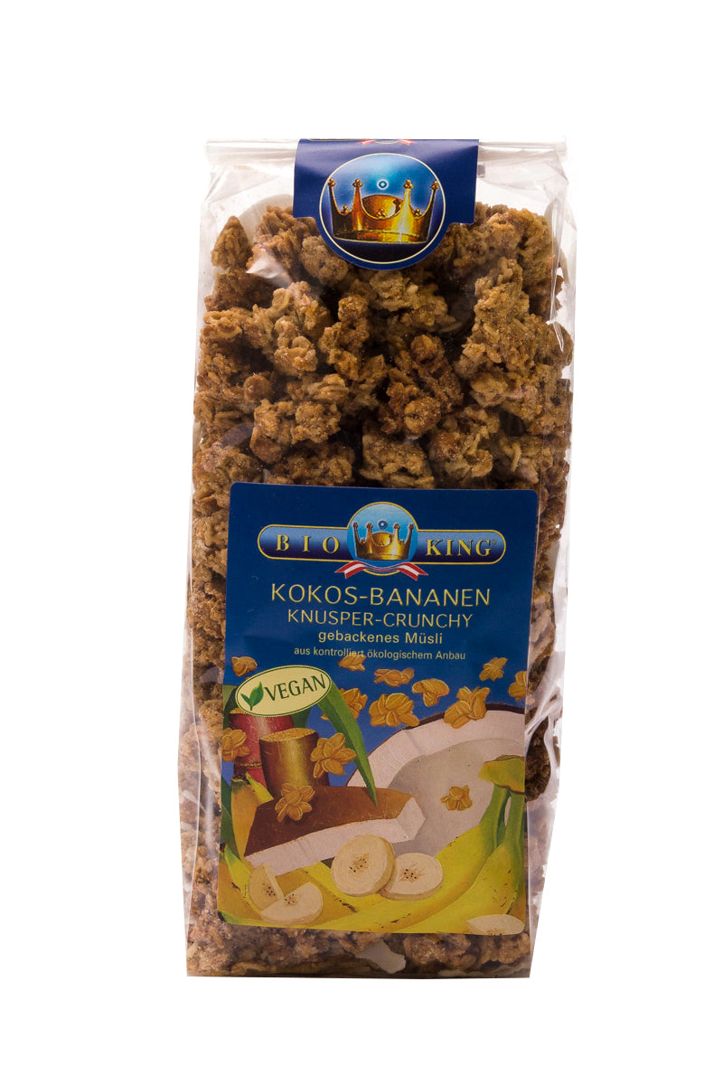 Bio Crunchy Kokos-Banane