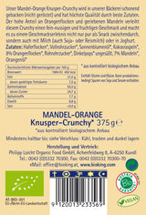 Bio Crunchy Mandel-Orange