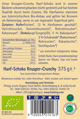 Bio Crunchy Hanf-Schoko