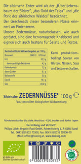 Sibirische Bio Zedernnüsse