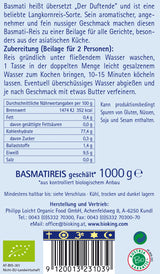 Bio Basmatireis, geschält