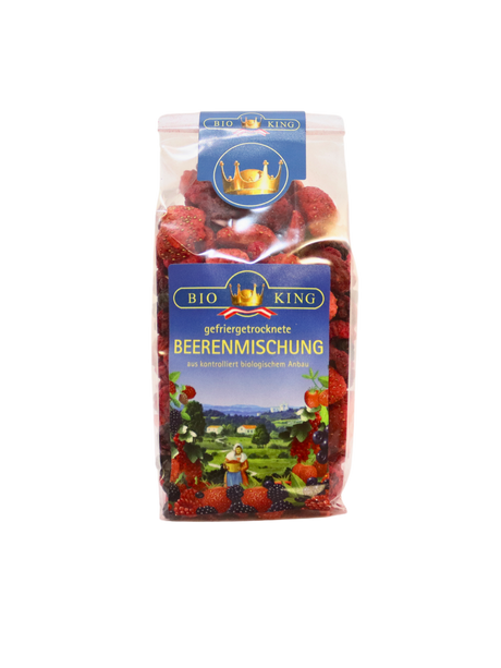 Bio Beerenmischung, gefriergetrocknet