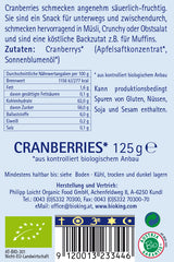 Bio Cranberries, getrocknet