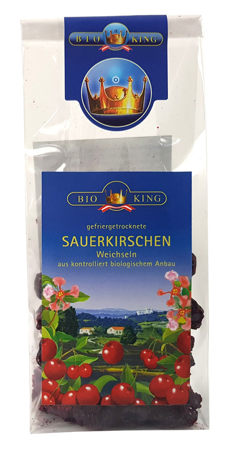 Bio Sauerkirschen, gefriergetrocknet