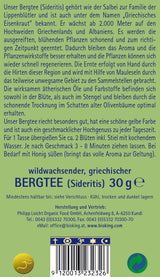Griechischer Bergtee aus Wildsammlung