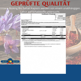 Bio Safran, Premium-Extrakt mit Bio-Acerola in 60 Kapseln
