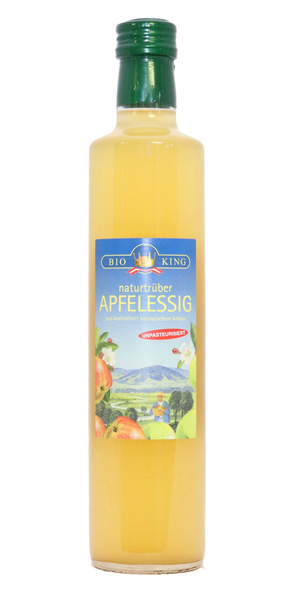 Italienischer Bio Apfelessig, naturtrüb