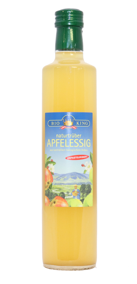 Italienischer Bio Apfelessig, naturtrüb