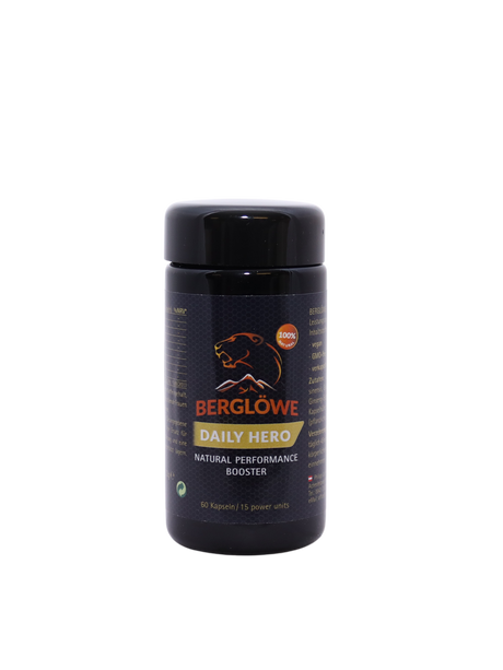 Berglöwe Daily Hero - Natural Performance Booster, 60 Kapseln