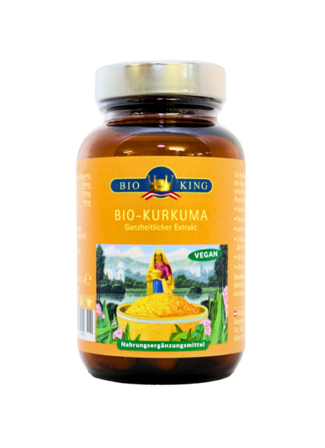 Bio Kurkuma, ganzheitlicher Extrakt in 60 Kapseln