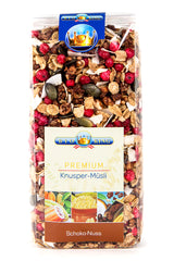 Bio Premium Knuspermüsli I Schoko-Nuss