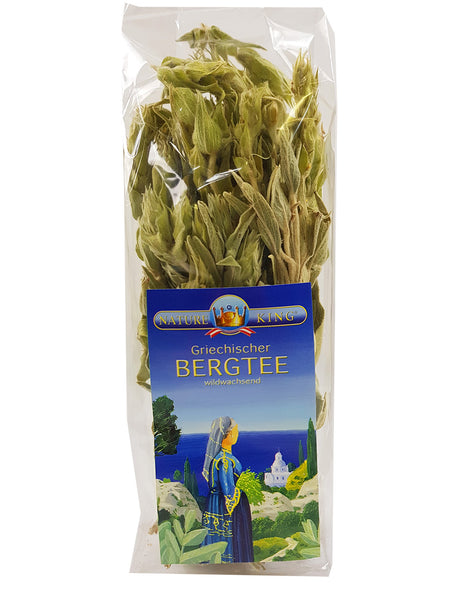 BioKing Griechischer Bergtee wildwachsend in transparenter Verpackung